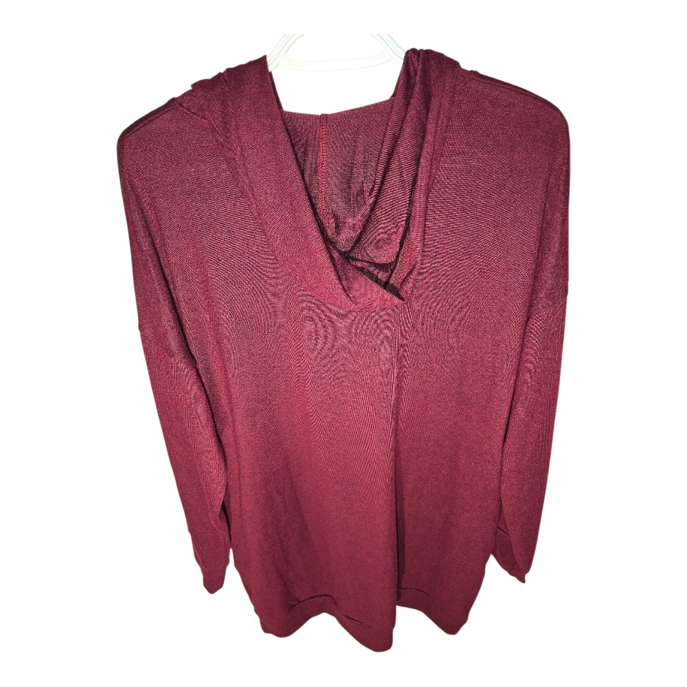 NWT - Kozii - Maroon Hoodie Dress - Picture 4 of 6